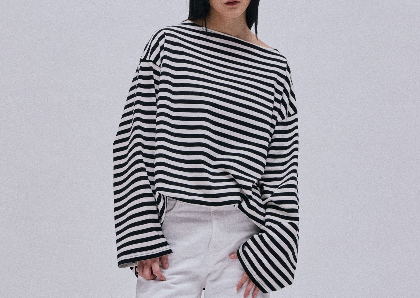 striped top