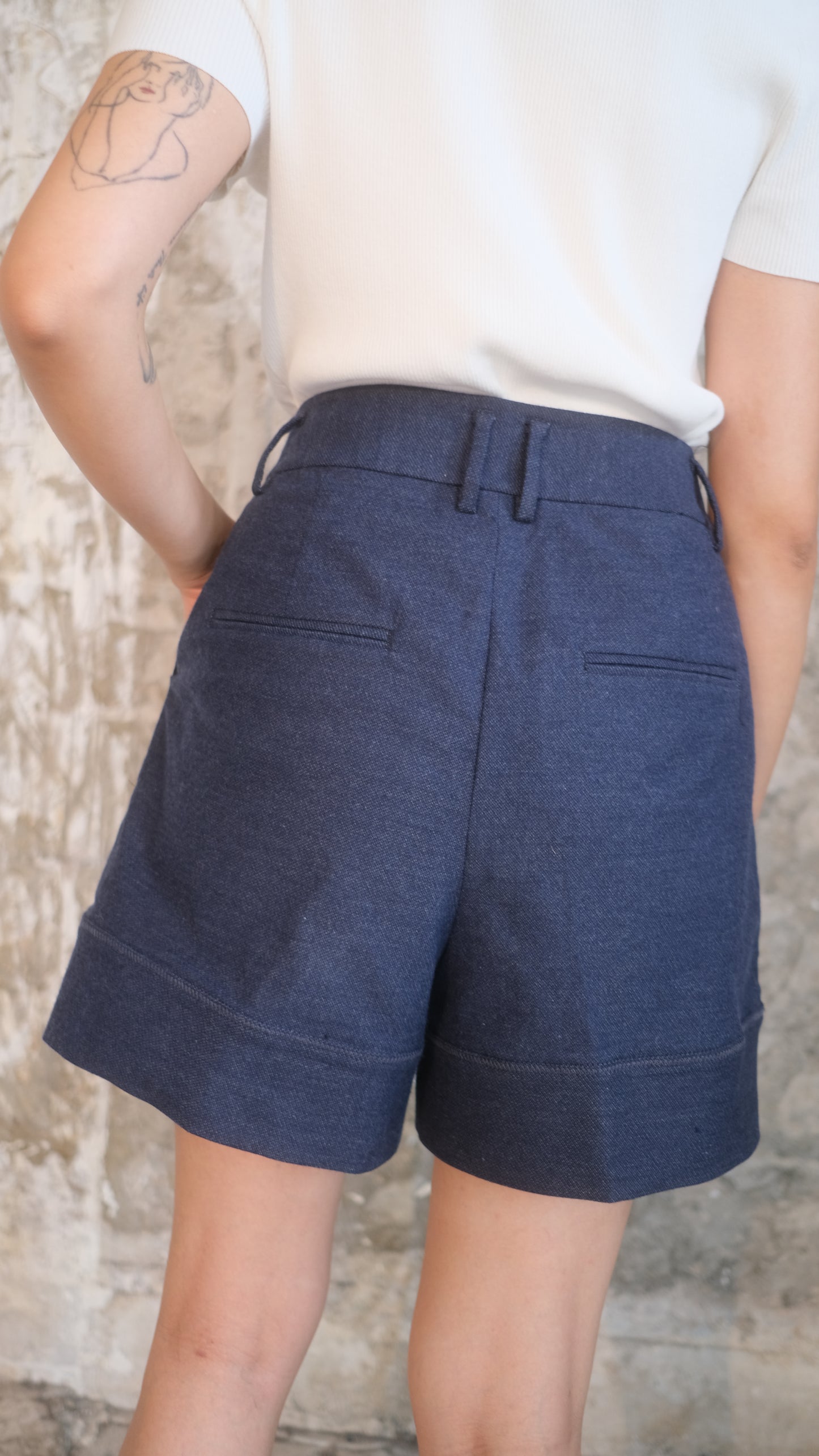 wide leg shorts