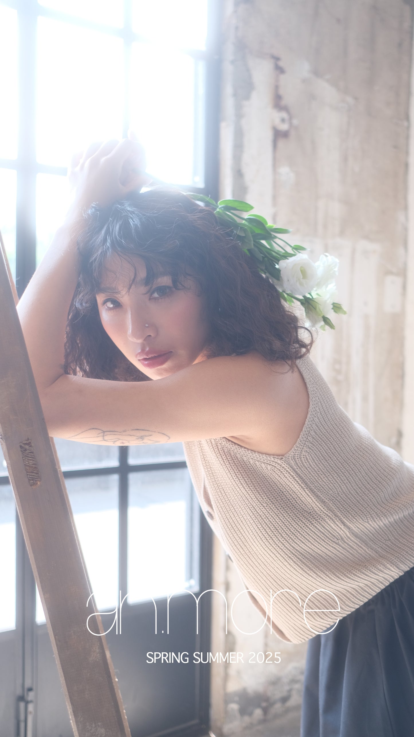 sleeveless knit top