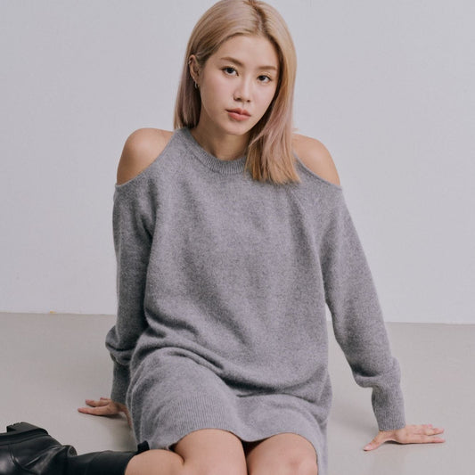 cold shoulder long top